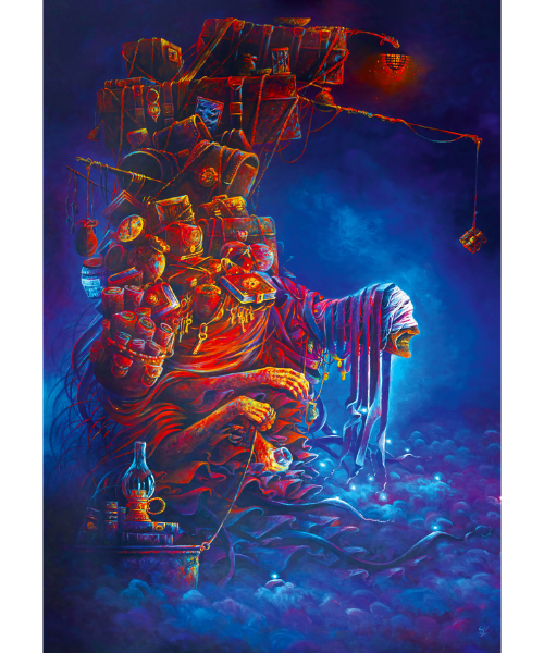Imagination Puzzle: Sebastian Moń Ciężar doświadczeń / The burden of experiences (1000 elementów)