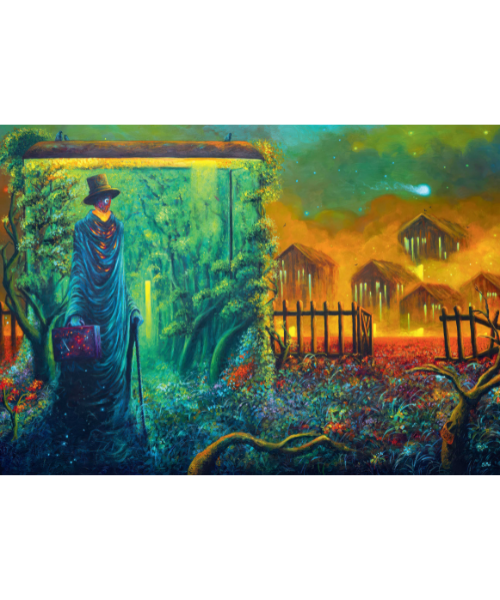 Imagination Puzzle: Sebastian Moń Stationary Traveller II (1000 elementów)
