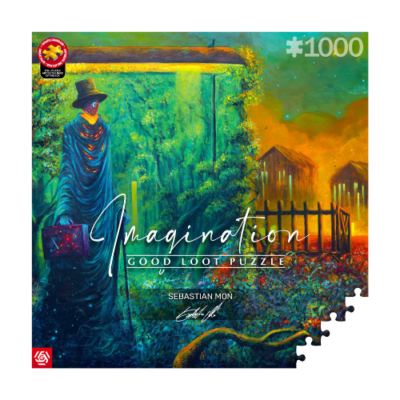 Imagination Puzzle: Sebastian Moń Stationary Traveller II (1000 elementów)