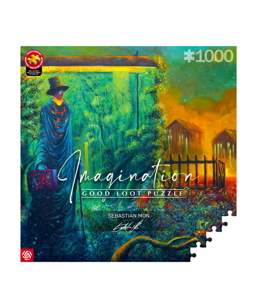 Imagination Puzzle: Sebastian Moń Stationary Traveller II (1000 elementów)