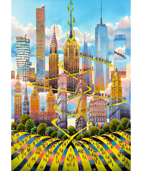 Imagination Puzzle: Tytus Brzozowski Nowy Jork / New York (1000 elementów)
