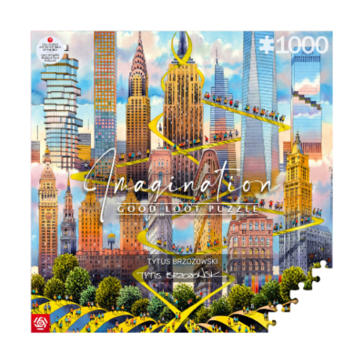 Imagination Puzzle: Tytus Brzozowski Nowy Jork / New York (1000 elementów)