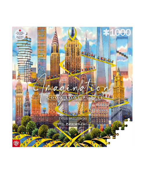 Imagination Puzzle: Tytus Brzozowski Nowy Jork / New York (1000 elementów)