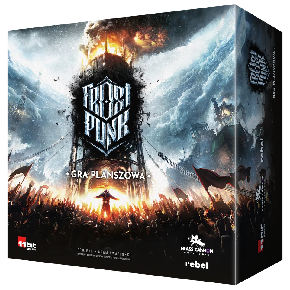 Okładka gry Frostpunk: Gra planszowa