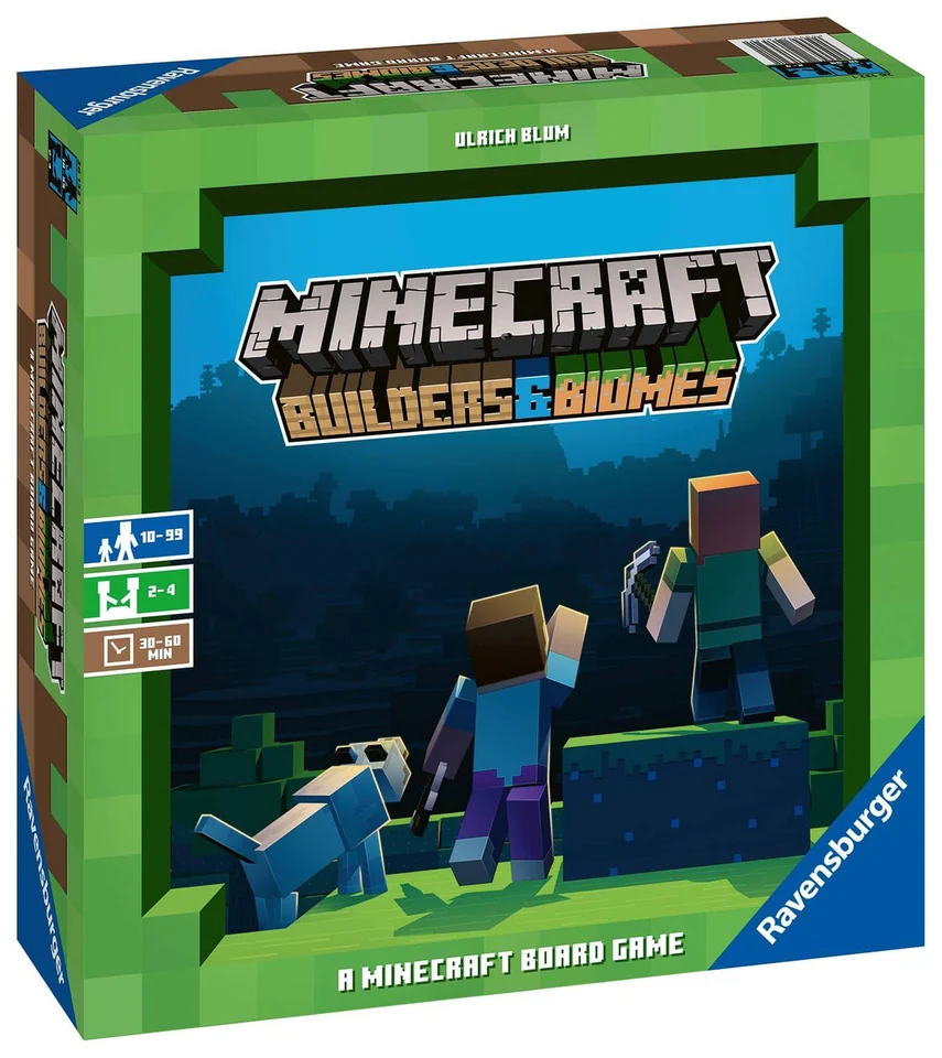 Okładka gry Minecraft: Builders & Biomes