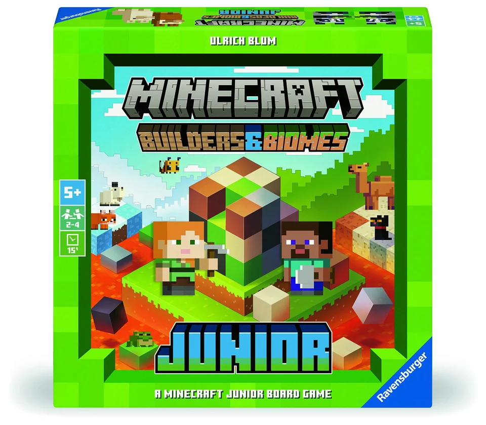 Okładka gry Minecraft Junior
