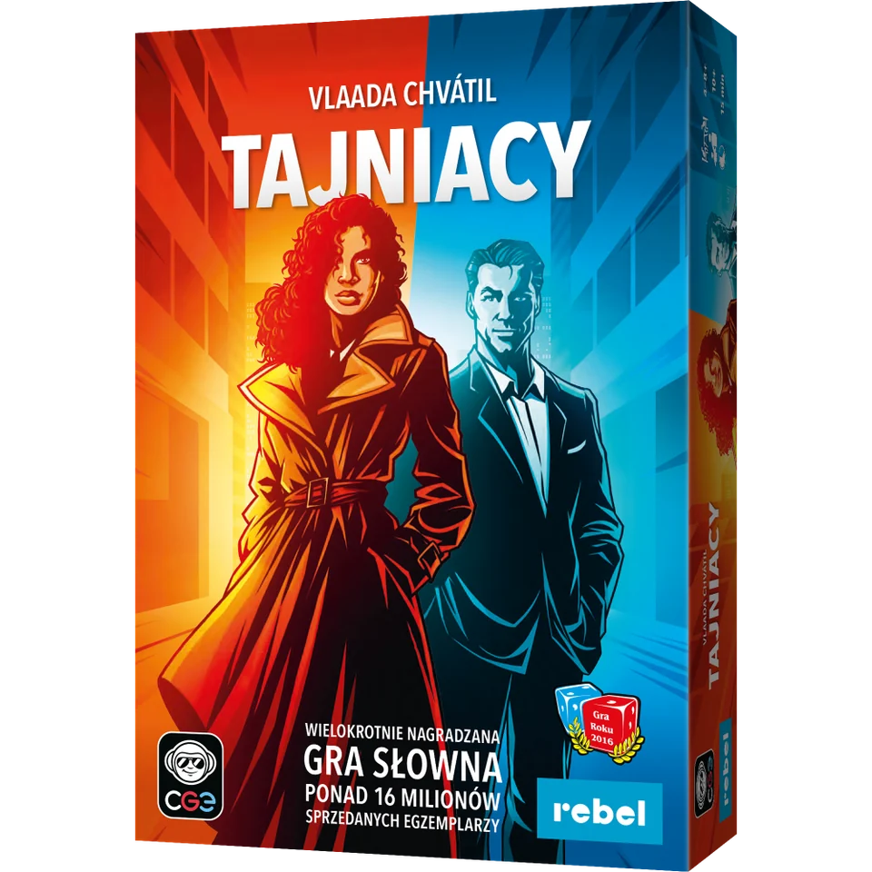 Okładka gry Tajniacy