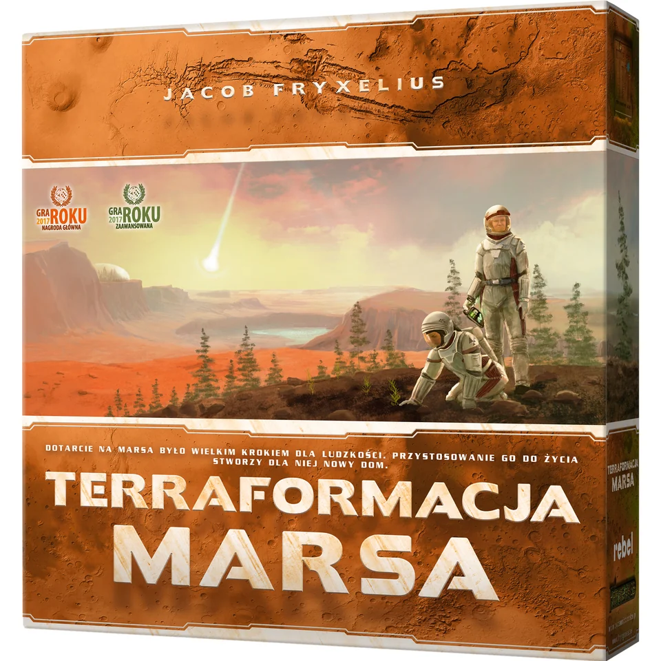 Okładka gry Terraformacja Marsa