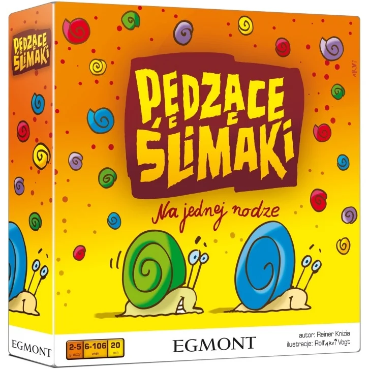 Okładka gry Pędzące Ślimaki