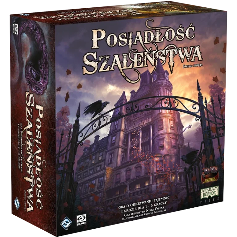 Okładka gry Posiadłość Szaleństwa (druga edycja)