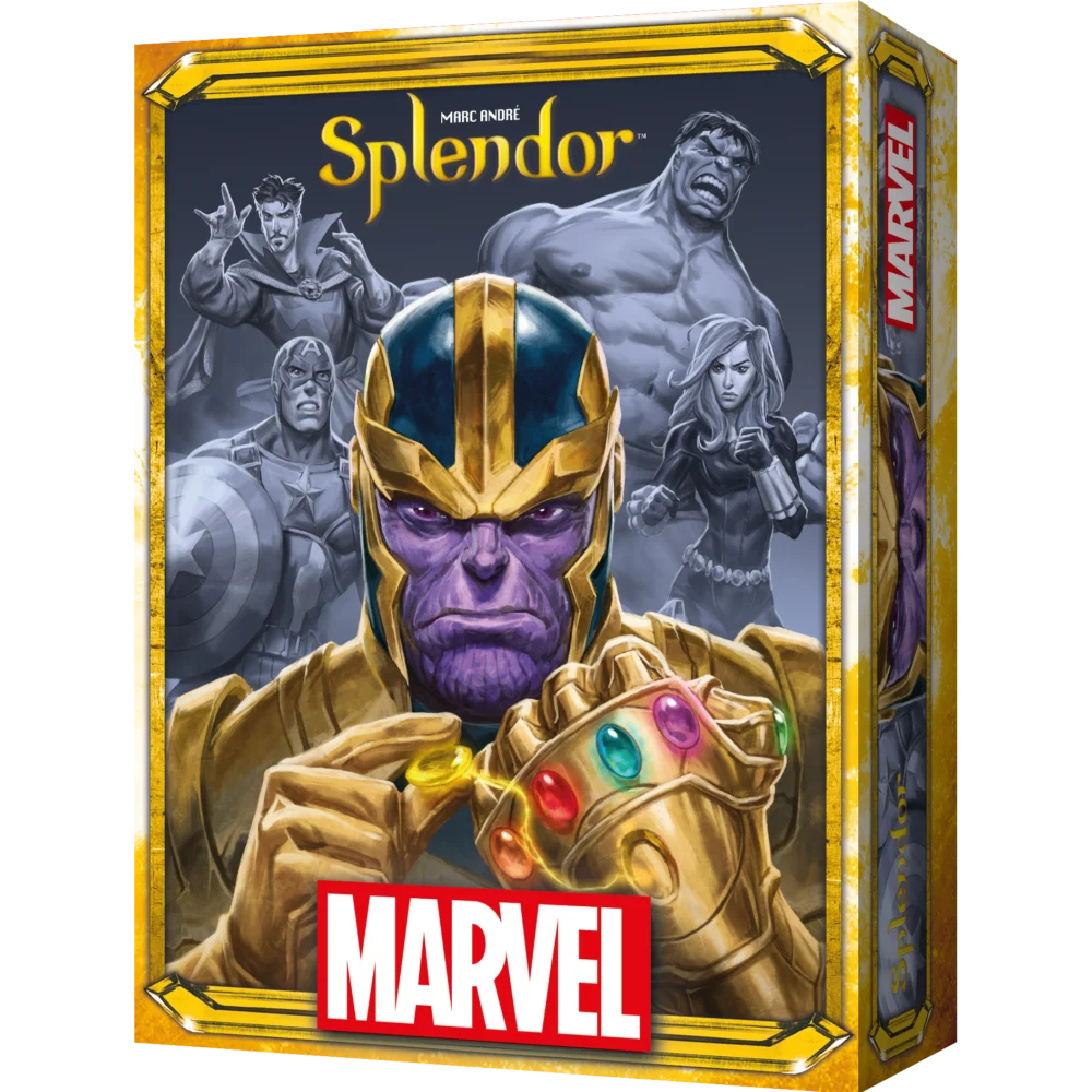 Okładka gry Splendor Marvel