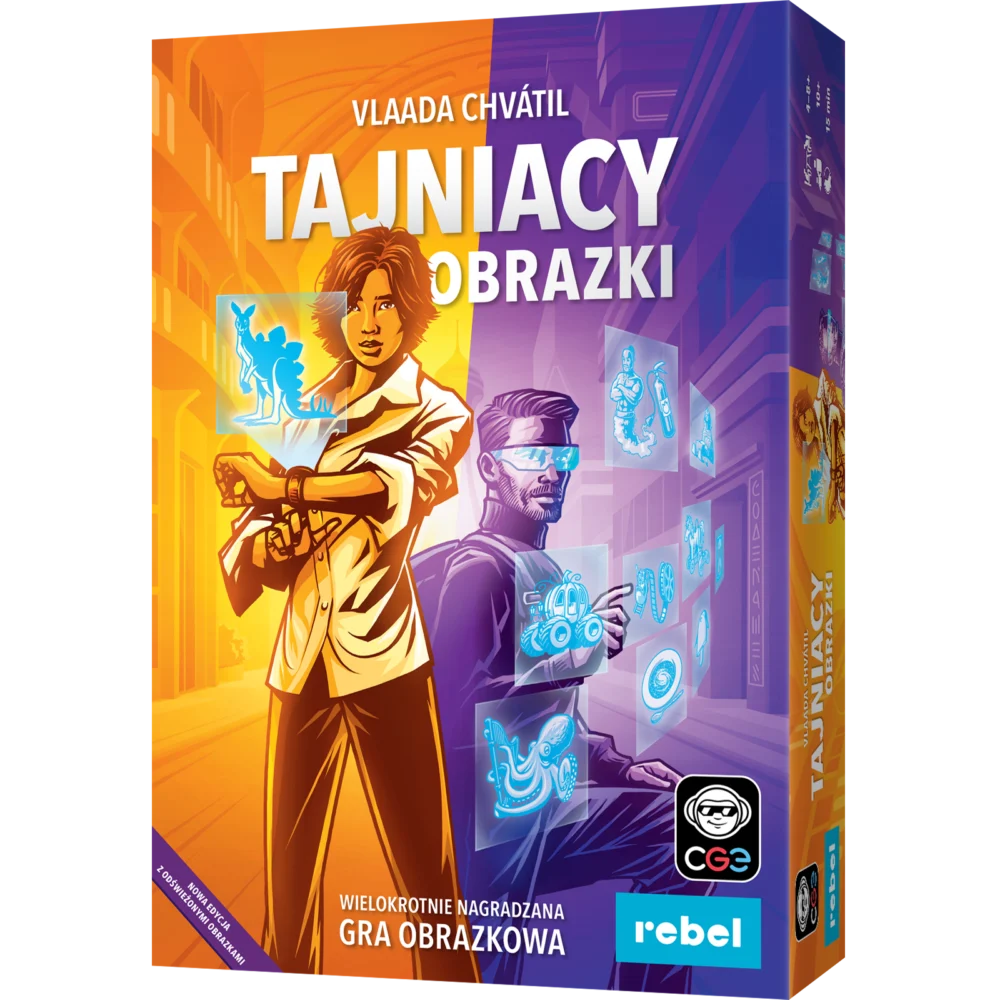 Okładka gry Tajniacy Obrazki