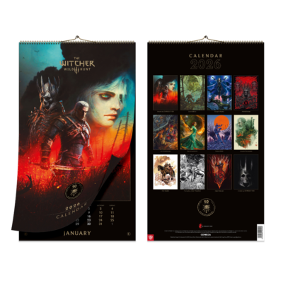 The Witcher 3: Wild Hunt 10th Anniversary Calendar 2026