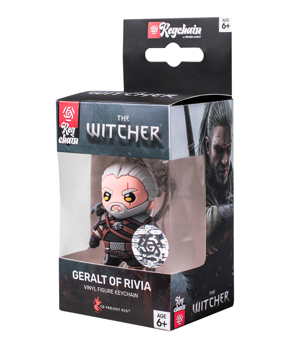The Witcher Geralt of Rivia Good Loot 3D Keychain