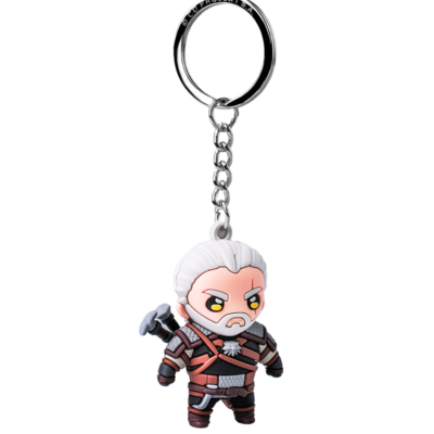 The Witcher Geralt of Rivia Good Loot 3D Keychain