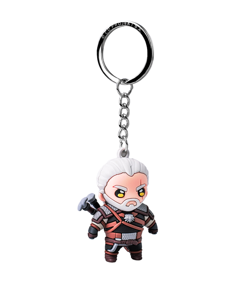 The Witcher Geralt of Rivia Good Loot 3D Keychain