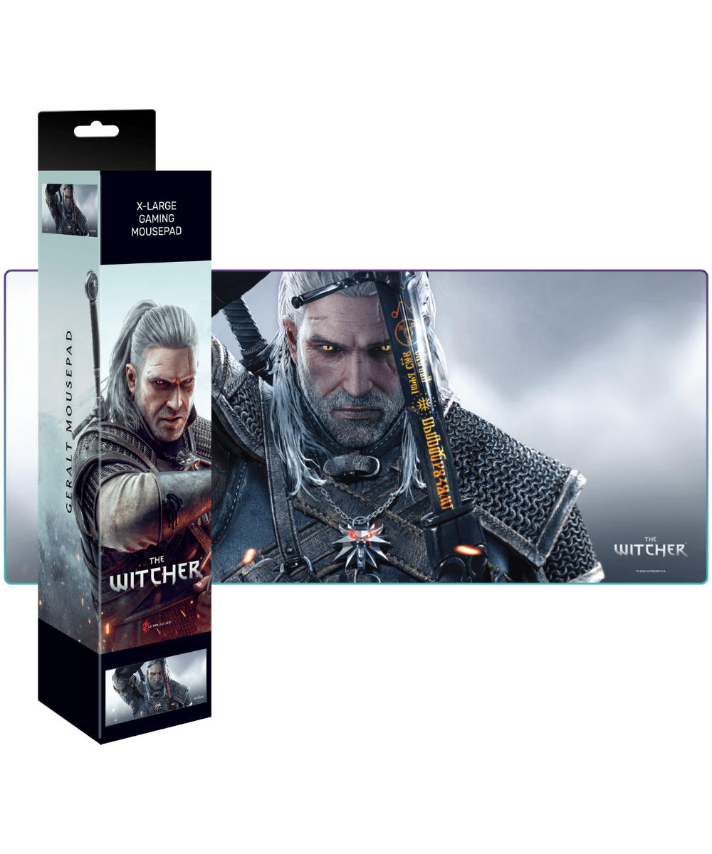 The Witcher (Wiedźmin) Geralt RGB XL Podkładka Pod Mysz
