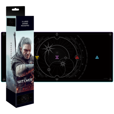 The Witcher (Wiedźmin) Signs XL Podkładka Pod Mysz