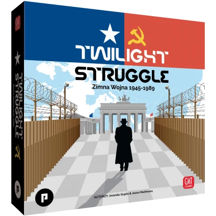 Okładka gry Twilight Struggle: Zimna Wojna 1945–1989
