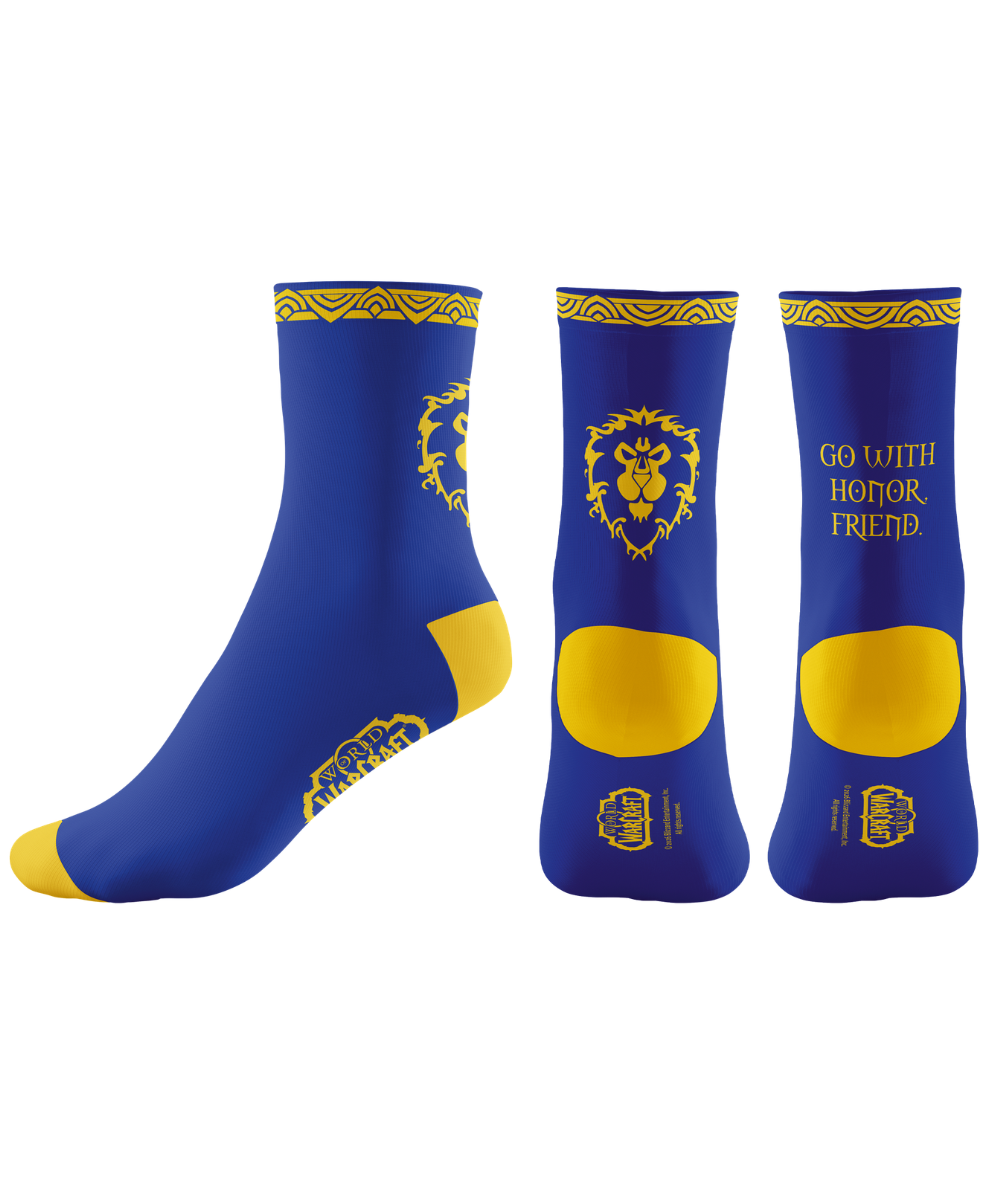 World of Warcraft Glory To The Alliance Skarpetki