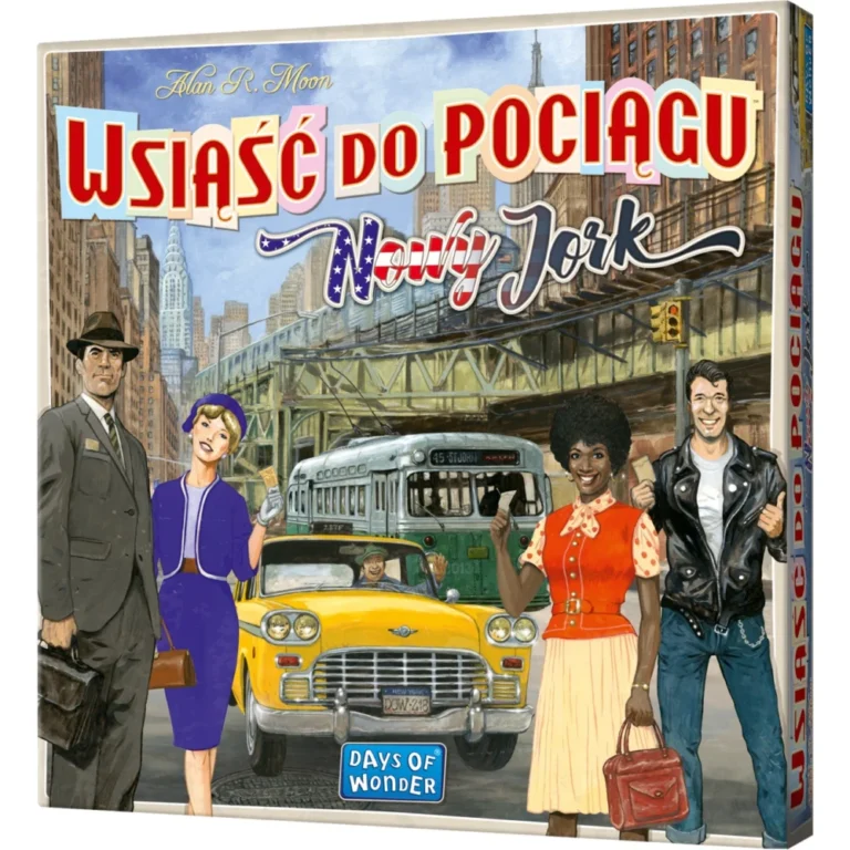 Okładka gry Wsiąść do Pociągu: Nowy Jork