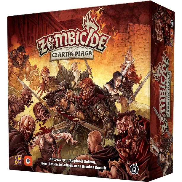 Okładka gry Zombicide: Czarna Plaga